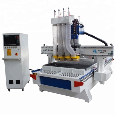 China Customized Woodworking CNC Machine 1325 ATC Cnc Router Machines Vacuum Table supplier