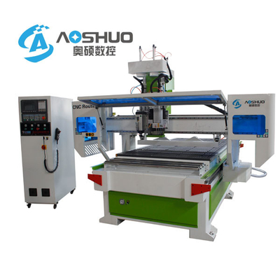 China One Spindle One Boring Group Furniture Cutting Machine , Woodworking CNC Machine supplier