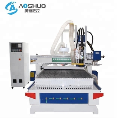 China Heavy Duty Woodworking Cnc Machine / Automated Wood Router Tool Changer supplier