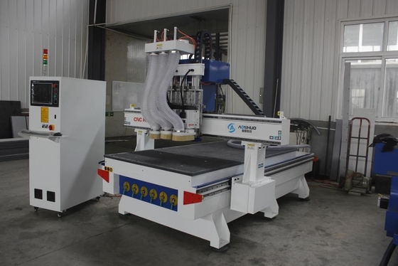 China Automatic CNC Engraving And Cutting Machine Three Spindle Process Metal Cnc Engraver supplier