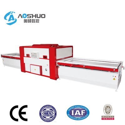 China Vacuum Double Station Vacuum Press Woodworking Machine For Furniture Board supplier