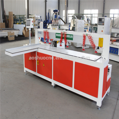 China Horizontal Direction Wood Side Drilling Machine 4.5kw With Taiwan Servo Motor supplier