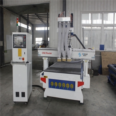China Woodworking 3d Cnc Wood Router Wooden Window Making Machine 4.5kw Spindle supplier