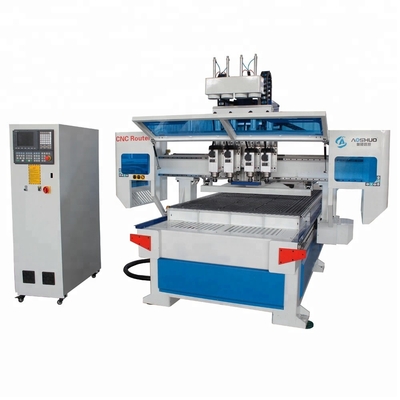 China 4*8ft 1325 CNC 3D Router Machine / Cnc Woodworking Machines 6kw Air Cooling Spindle supplier