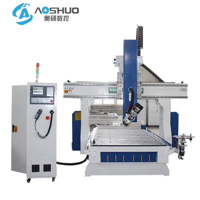 China Furniture Industry 1325 CNC Wood Carving Machine White Blue Green 1300x2500mm supplier