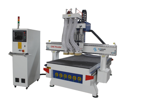 China C And C Wood Cutting Machine With Table Moving , Automatic Wood Carving Machine supplier