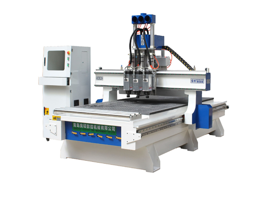 China Steel Plate Sheet Cnc Metal Router Machine 1325 With Hole Punching Function supplier
