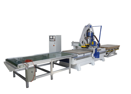 China Auto Loading Wood Cnc Router Machine 1325 With Vacuum Table And Dust Collection supplier