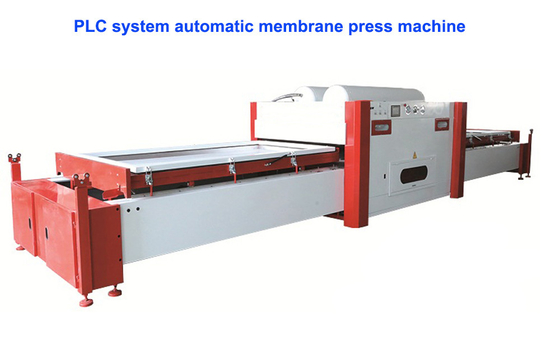 China Vacuum Film Membrane Woodworking Press Machine / Pvc Vacuum Press Machine supplier