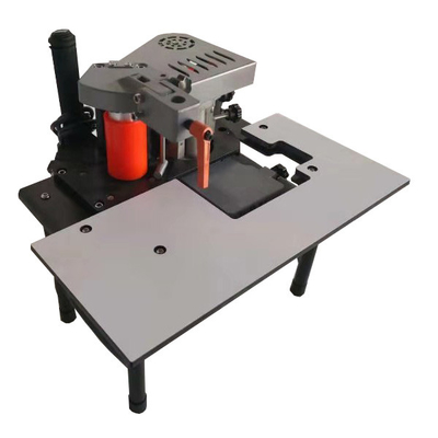 China Portable Edge Banding Machine For Furniture Plastic Trim Pvc Strip Glue Table supplier