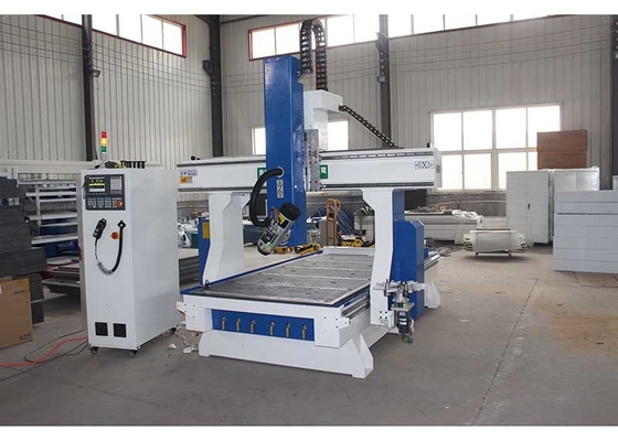 China 6kw Air Cooled Spindle CNC Wood Cutting Machine 380V / 220V 50HZ For Woodworking supplier