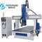 China Servo Motor 1325  woodworking Cnc Router Machine 4 Axis Engraving Machine 1300*2500*200mm supplier