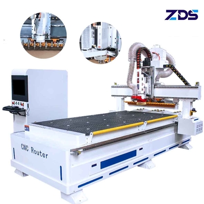 AC380V Programmable Woodworking CNC Router Machine With Tool Changer