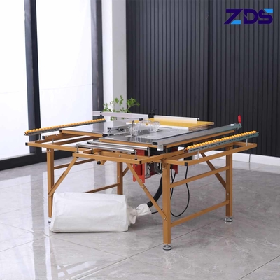 1200*1000mm Foldable Sliding Table Saw Cutting Machine For MDF Plywood