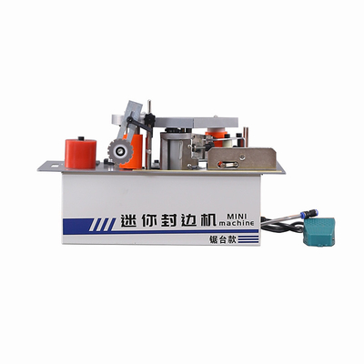 Small Woodworking Edge Banding Machines 380V Straightening Curve Straight Line