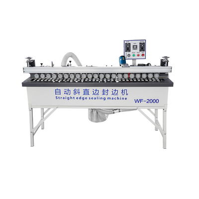 45 Degree Edge Banding Machine 7000r / Min 8pcs Pressure Roller And Tape 1.2mm