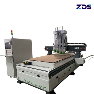 380 Volt Four Process CNC Router Engraving Machine Wood Panel Cutting Machine