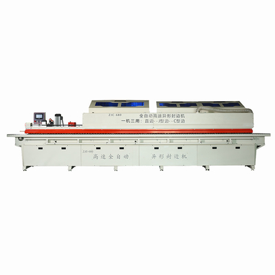 J C Type Woodworking Edge Bander Automatic 380V 0.8mpa