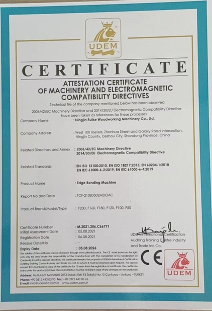China Zhengzhou The Right Time Import And Export Co., Ltd. Certification
